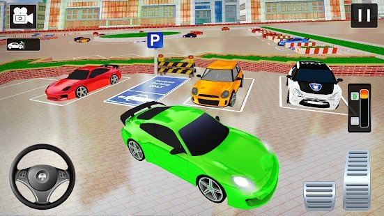 专业跑车停车模拟器3d