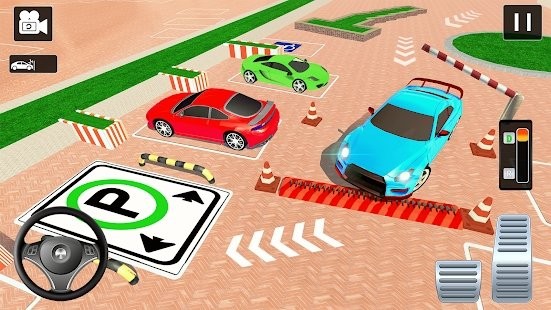 专业跑车停车模拟器3d