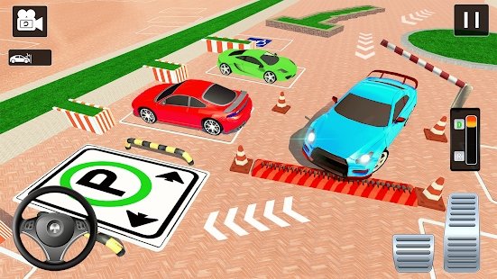 专业跑车停车模拟器3d