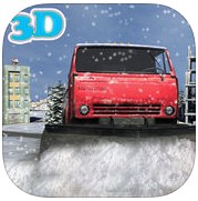 雪犁车驾驶3d