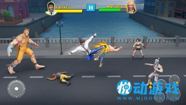 空手道击败格斗